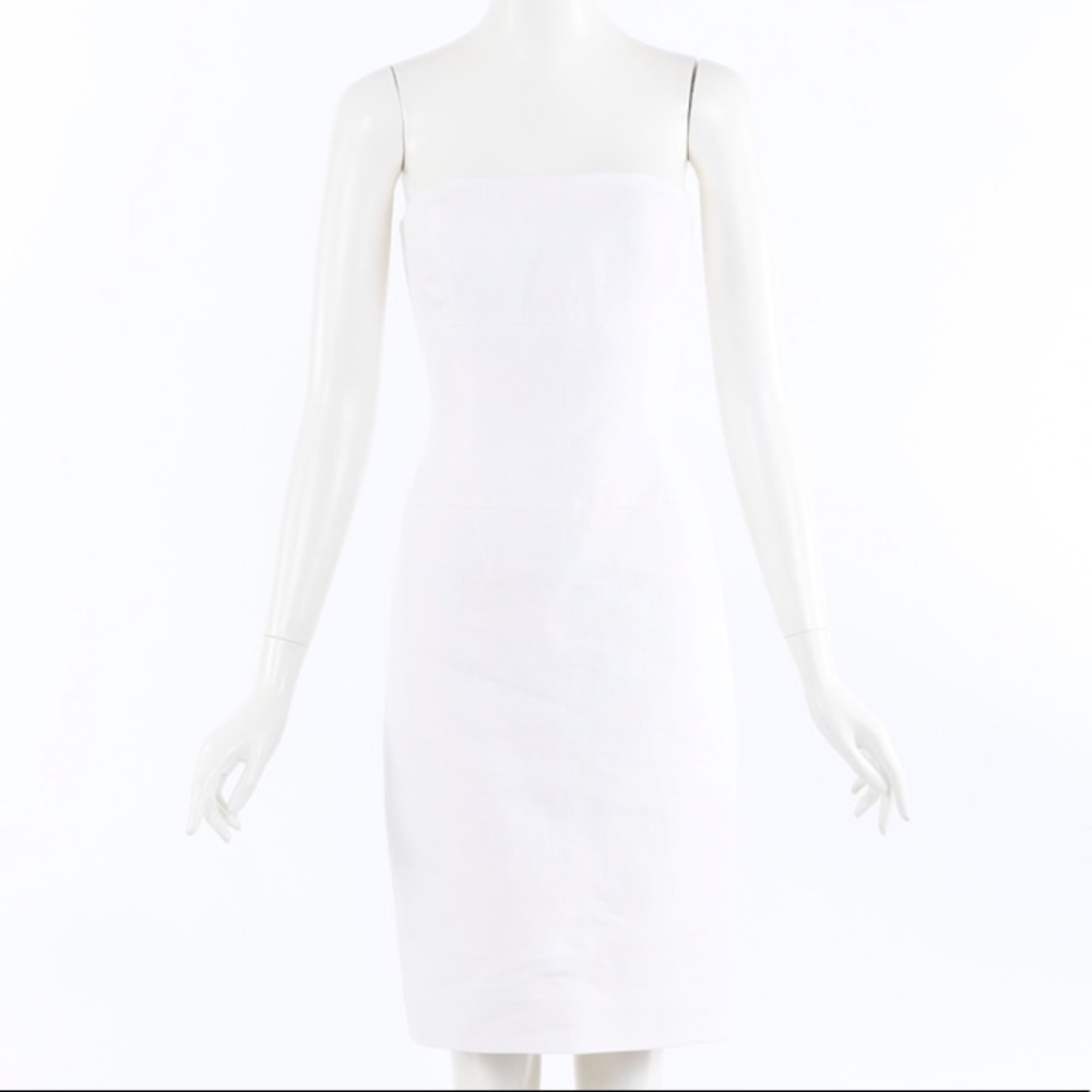 Oscar De La Renta linen dress